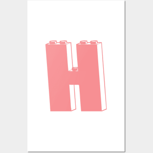 THE LETTER H Posters and Art